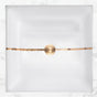 Linkasink - AG02 RIVER - White Glass with Brass accent