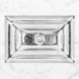 Linkasink - AG04 SOLID 'GLOMIS' - Glass with Silver