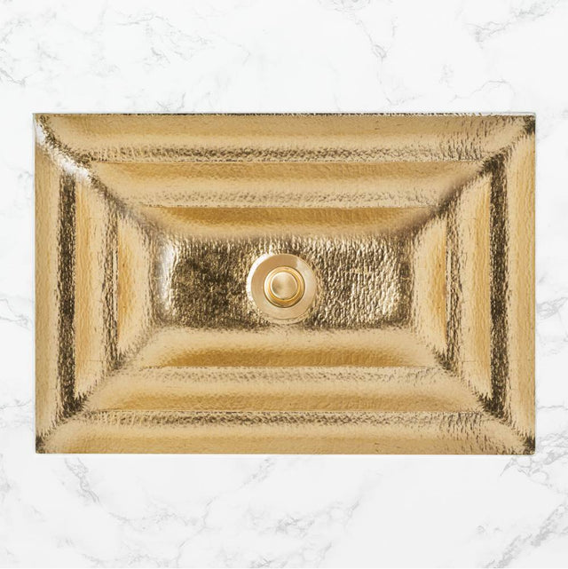 Linkasink - AG04 SOLID 'GLOMIS' - Glass with Gold