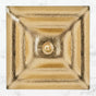 Linkasink - AG04 SOLID 'GLOMIS' - Glass with Brass