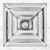 Linkasink - AG04 SOLID 'GLOMIS' - Glass with Silver