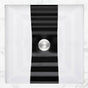 Linkasink - AG12 RIBBON - White  Glass with Black accent