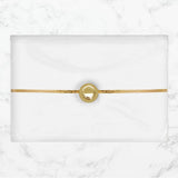 Linkasink - AG15 DUNE STRIPE - White With Gold Stripe