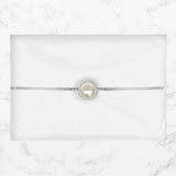 Linkasink - AG15 DUNE STRIPE - White With Silver Stripe