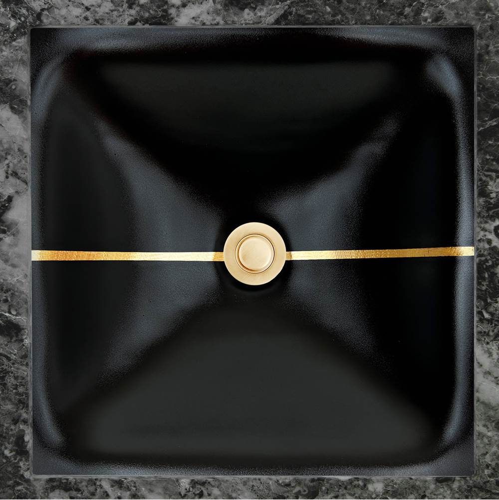 Linkasink - AG15 DUNE STRIPE - Black With Gold Stripe