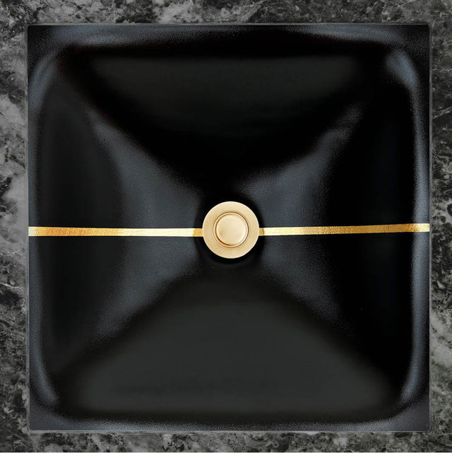 Linkasink - AG15 DUNE STRIPE - Black With Gold Stripe