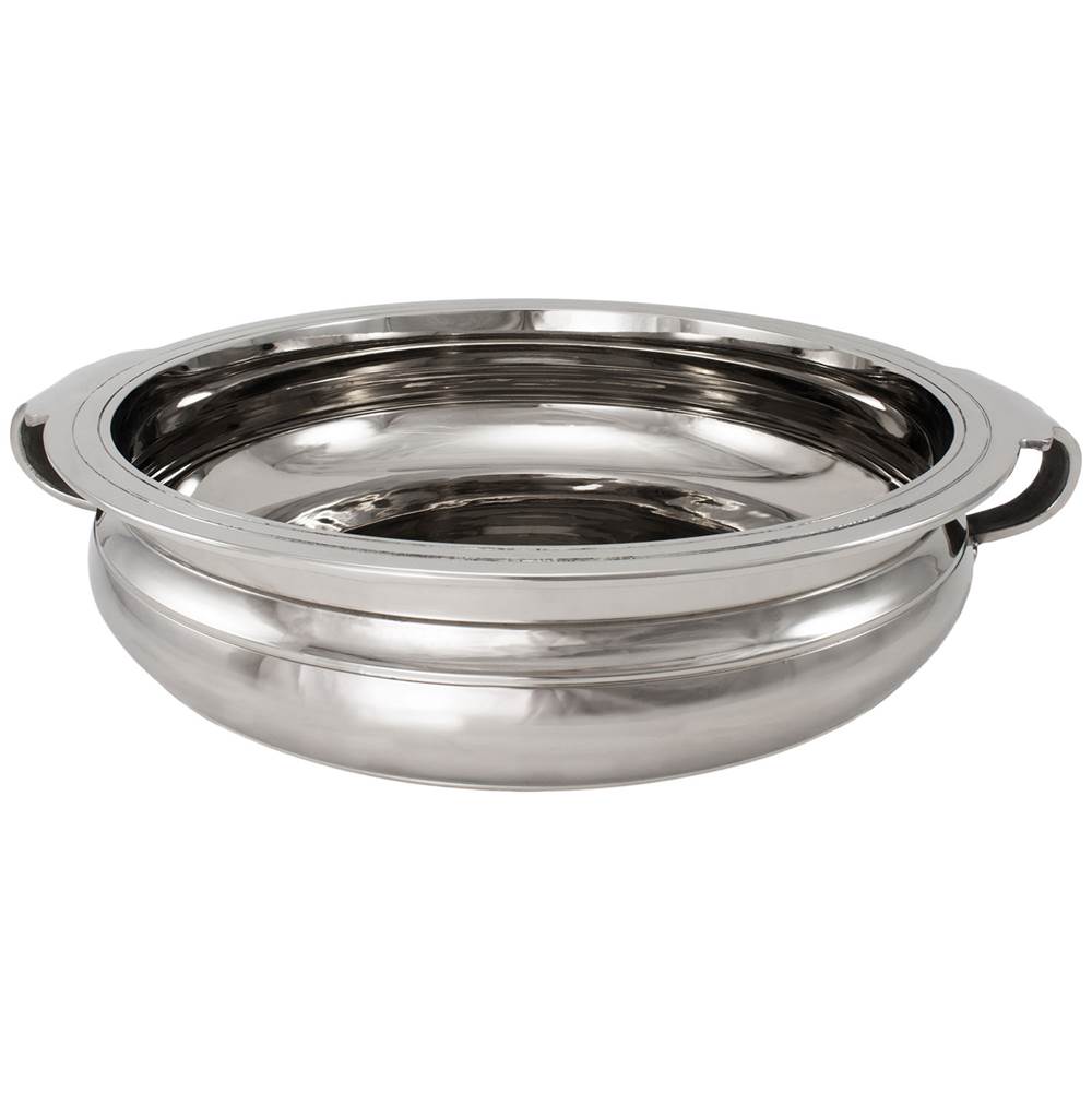 Linkasink - Bronze Bowl with Handles - Polished White Bronze