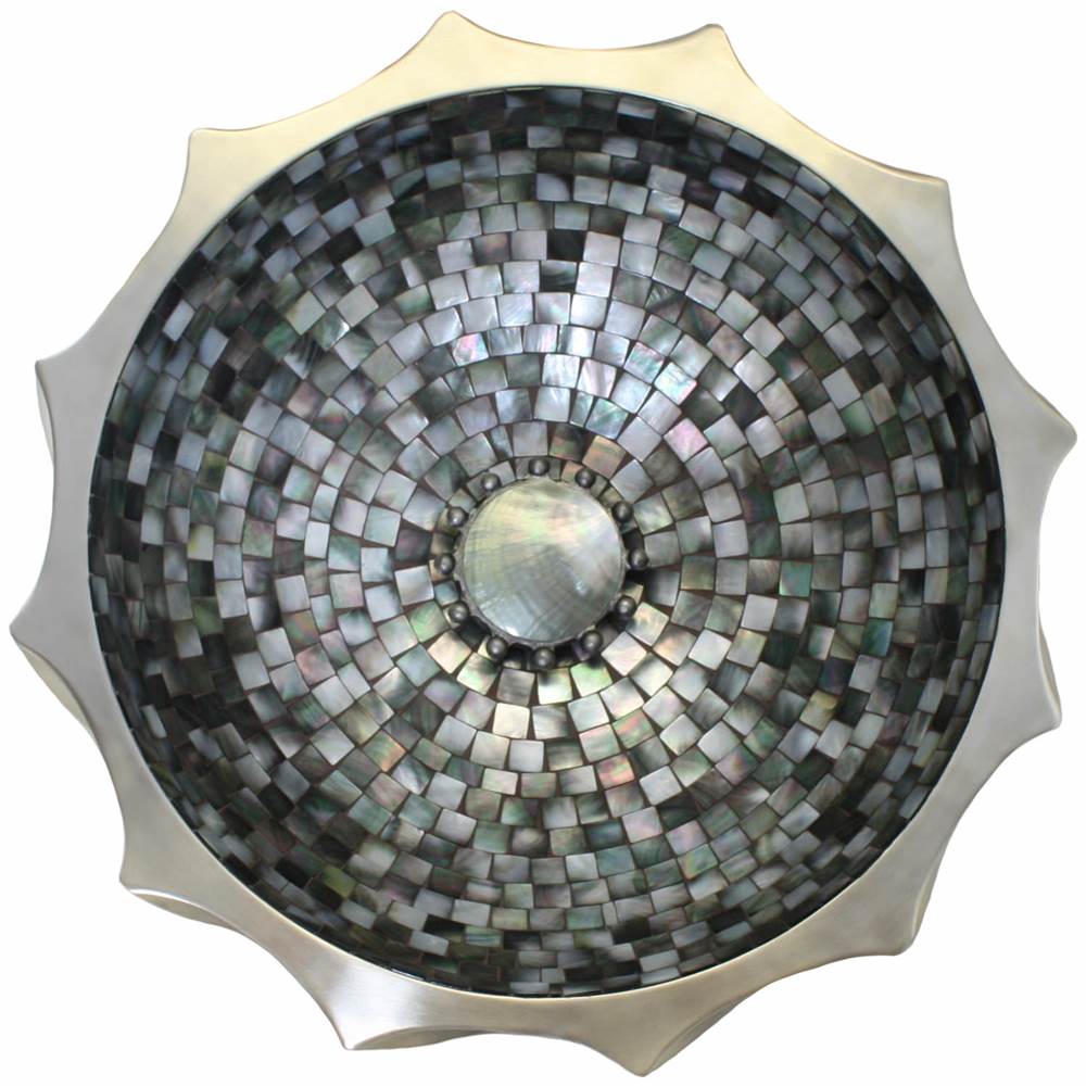 Linkasink - Wave Bowl - White Bronze