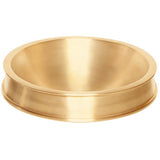 Linkasink - Semi Recessed - Satin Unlacquered Brass