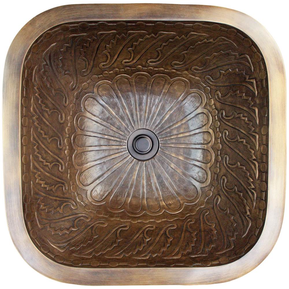 Linkasink - Square Wing - Antique Bronze