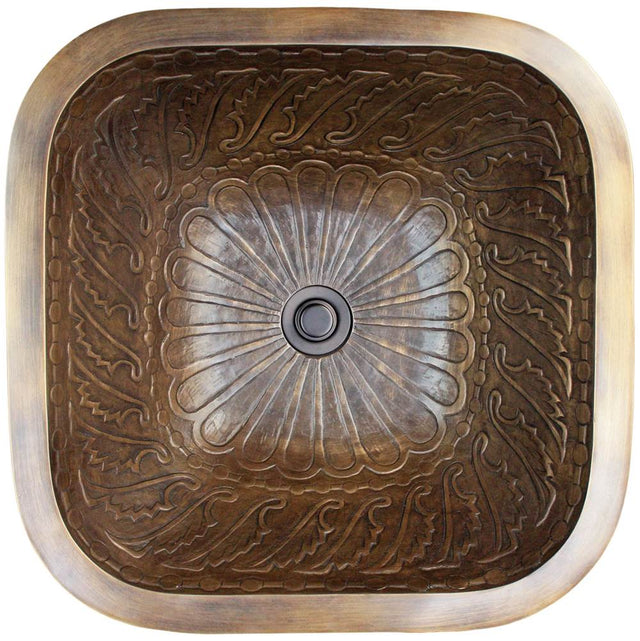 Linkasink - Square Wing - Antique Bronze