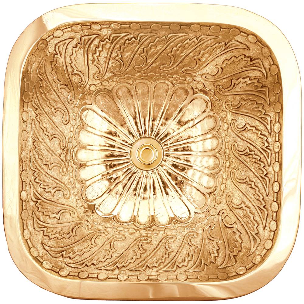Linkasink - Square Wing - Polished Unlacquered Brass