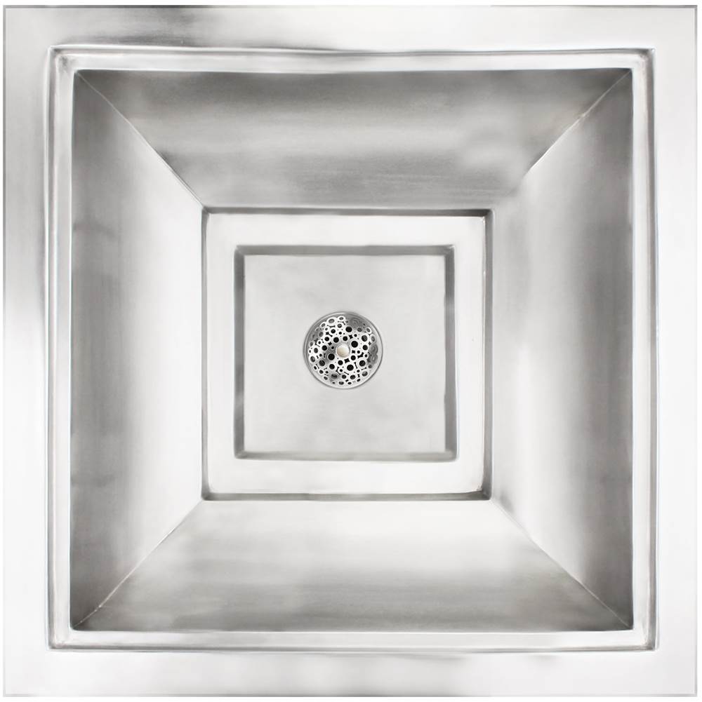 Linkasink - Tiffany Square - Satin Stainless Steel