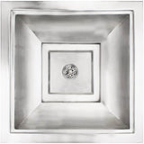 Linkasink - Tiffany Square - Satin Stainless Steel