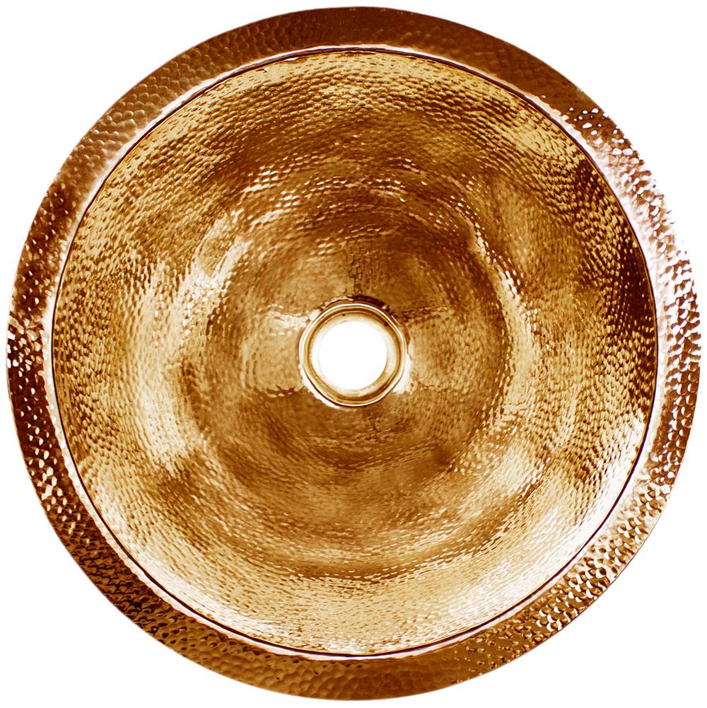 Linkasink - Small Round Builder's Series Hammered Metal