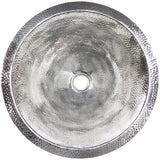 Linkasink - Small Round Builder's Series Hammered Metal