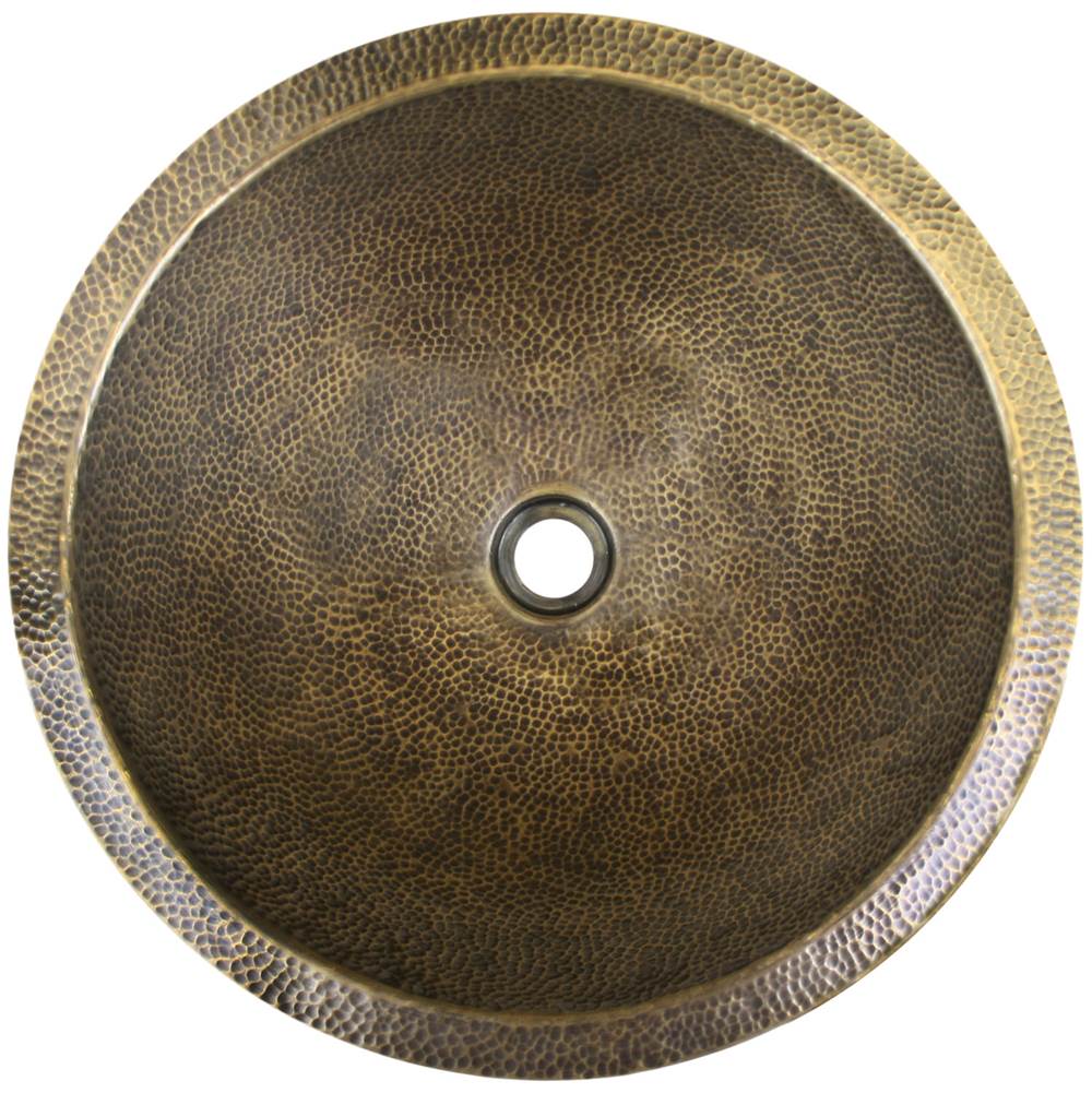 Linkasink - Large Round Builder's Series Hammered Metal