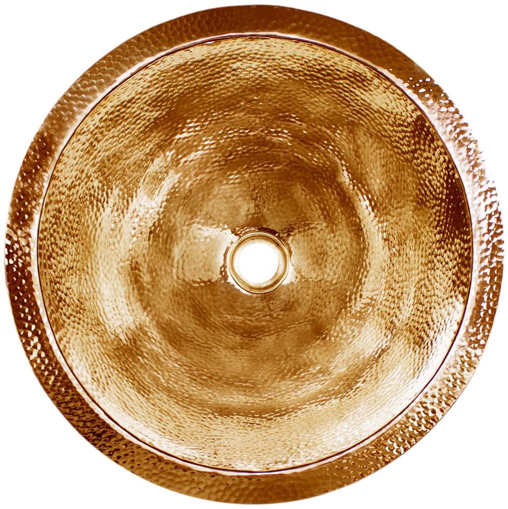 Linkasink - Large Round Builder's Series Hammered Metal