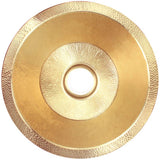 Linkasink - Small Flat Round Builder's Series Hammered Metal