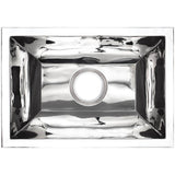 Linkasink - Coco Rectangular Builder's Series Smooth Metal