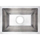 Linkasink - Coco Rectangular Builder's Series Smooth Metal