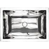 Linkasink - Coco Rectangular Builder's Series Smooth Metal