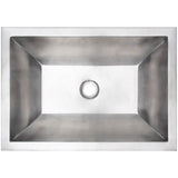 Linkasink - Coco Rectangular Builder's Series Smooth Metal