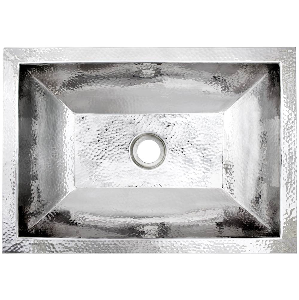Linkasink - Coco Rectangular Builder's Series Hammered Metal