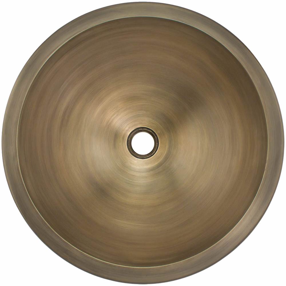 Linkasink - Small Round Smooth - Antique Bronze