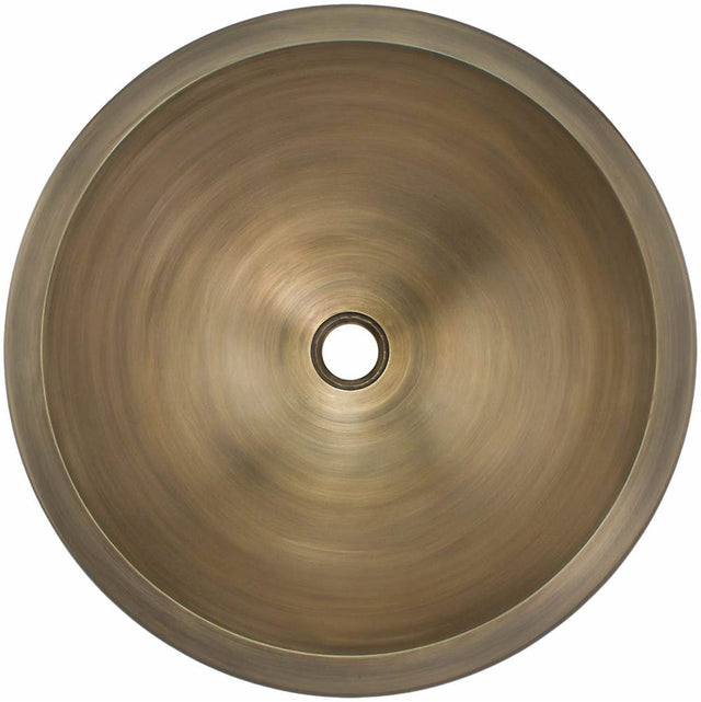 Linkasink - Small Round Smooth - Antique Bronze