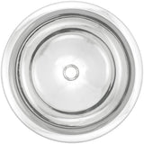 Linkasink - Small Round Smooth - Polished White Bronze