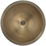 Linkasink - Large Round Smooth - Antique Bronze