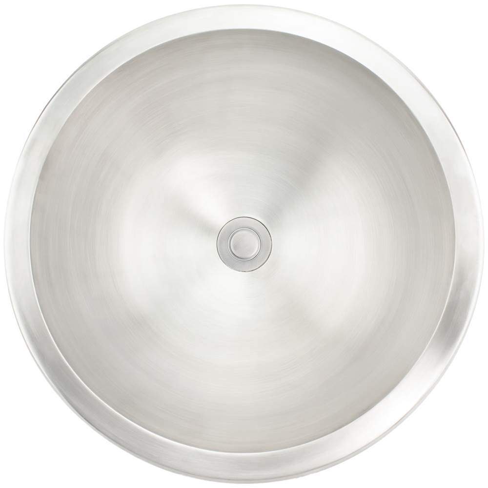 Linkasink - Large Round Smooth - White Bronze