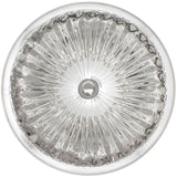 Linkasink - Large Round Fluted - Polished White Bronze