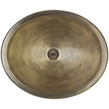 Linkasink - Oval Smooth - Antique Bronze
