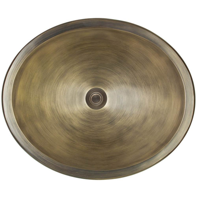 Linkasink - Oval Smooth - Antique Bronze