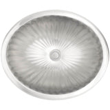 Linkasink - Oval Fluted