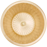 Linkasink - Round Flat Bottom Fluted