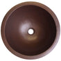 Linkasink - Hammered Small Round - Dark Bronze