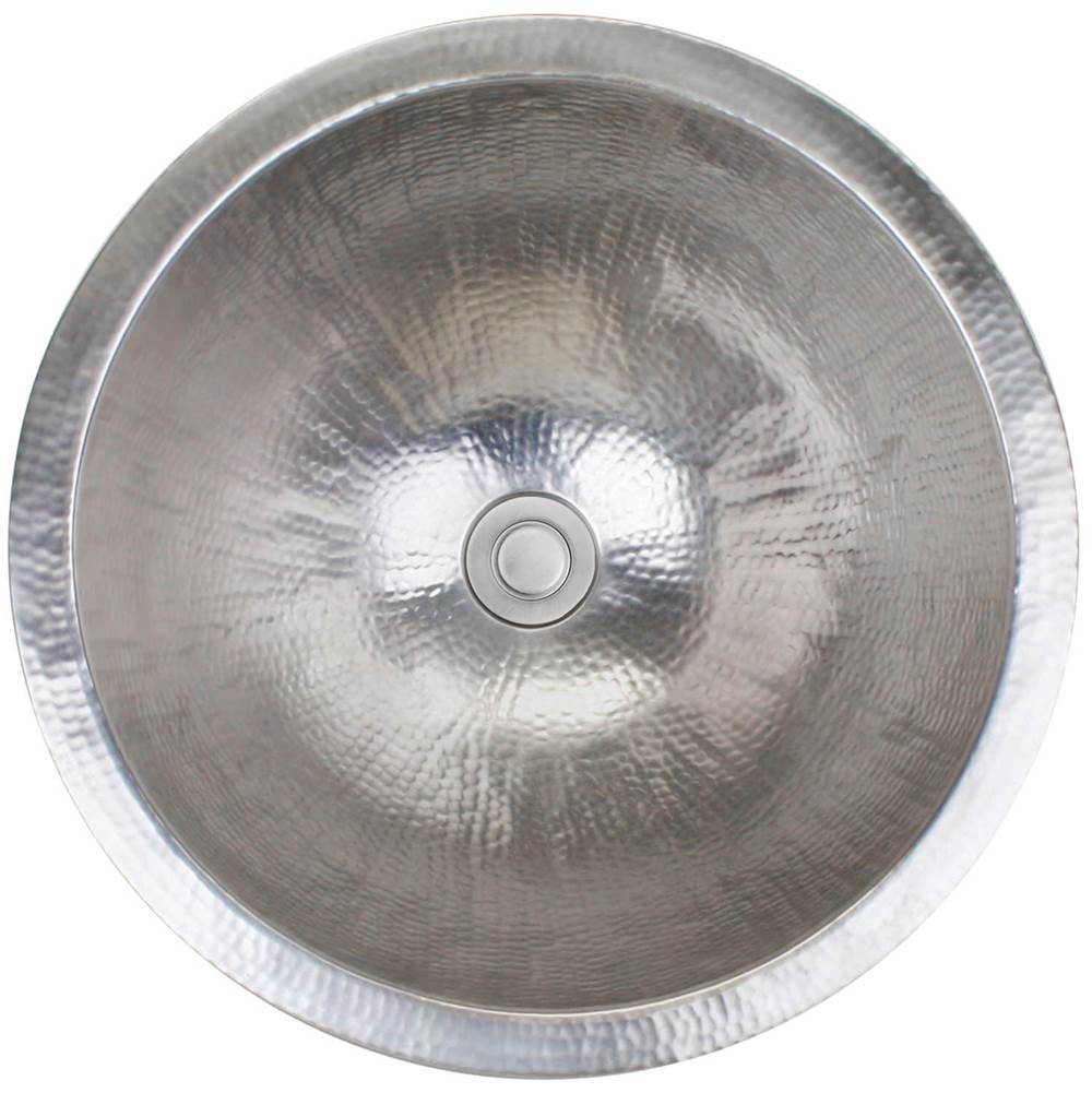 Linkasink - Hammered Small Round - Satin Stainless Steel