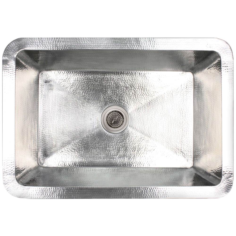 Linkasink - Hammered Kitchen - Single Bowl - Stainless Steel