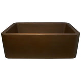 Linkasink - Hammered Farm House Kitchen - Single Bowl 30'' - Dark Bronze