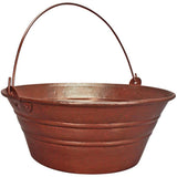 Linkasink - Hammered Bucket Sink - Weathered Copper