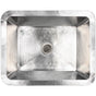 Linkasink - Hammered Farmhouse Kitchen Sink Single Bowl - Satin Stainless Steel