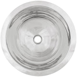 Linkasink - Smooth Large Round - Polished Stainless Steel