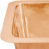 Smooth Small Square 3.5'' drain opening
