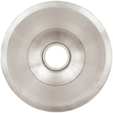 Linkasink - Smooth Small Round Flat Bottom Bar/Utility, 3.5'' drain opening - Satin Stainless Steel