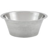 Smooth Large Round Flat Bottom Bar/Utility, 2'' drain opening