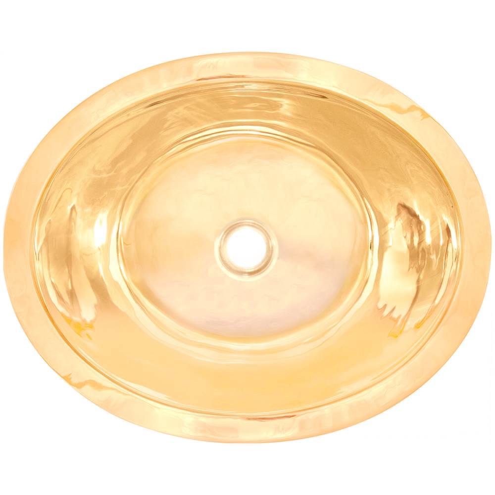 Linkasink - Smooth Oval - Polished Unlacquered Brass