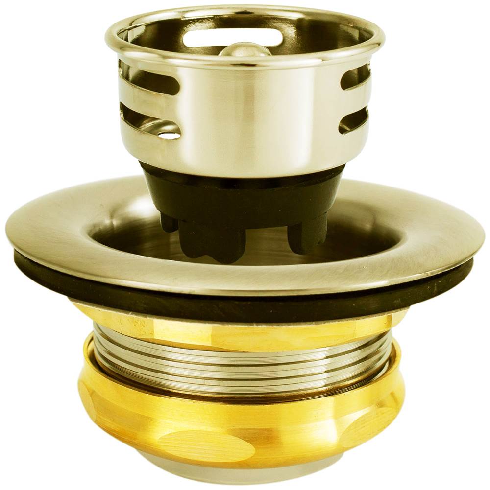 Brass Construction with Unlacquered Living Finish